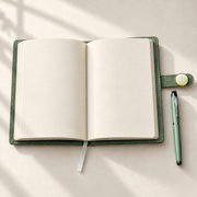 Notizbuch-Geschenkset Salbei – mit passendem Stift