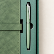 Notizbuch-Geschenkset Salbei – mit passendem Stift