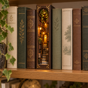 Die geheime Bibliotheksgasse – Book Nook fürs Bücherregal