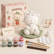 Momo Erdbeer-Bär – DIY-Figur zum Bemalen